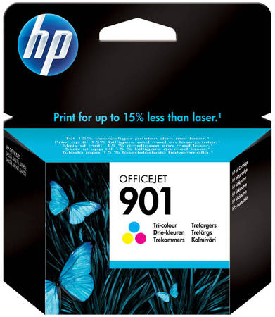 Картридж для струйного принтера HP 901 (CC656AE) цветной, оригинал 901 Tri-colour (CC656AE) 965844444847719