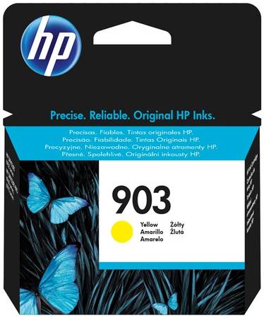 Картридж для струйного принтера HP 903 (T6L95AE) желтый, оригинал 903 Yellow (T6L95AE) 965844444847723