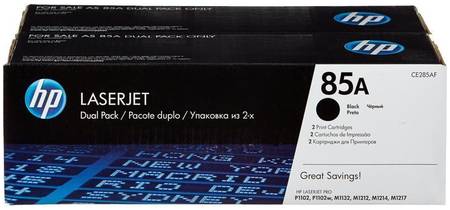 Картридж для лазерного принтера HP 85А (CE285AF) черный, оригинал 85А Black (CE285AF) 965844444847735