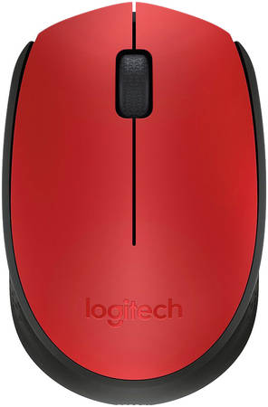 Беспроводная мышь Logitech M171 Red/Black (910-004641) 965844444848440