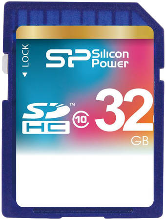 Карта памяти Silicon Power SDHC SP032GBSDH010V10 32GB 965844448655154