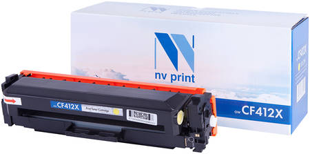 Картридж для лазерного принтера NV Print CF412X желтый 965844448745711