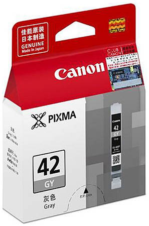 Картридж для струйного принтера Canon CLI-42GY серый, оригинал CLI-42 GY 965844448748138