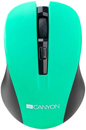 Беспроводная мышь CANYON CNE-CMSW1GR Green/Black 965844448748257