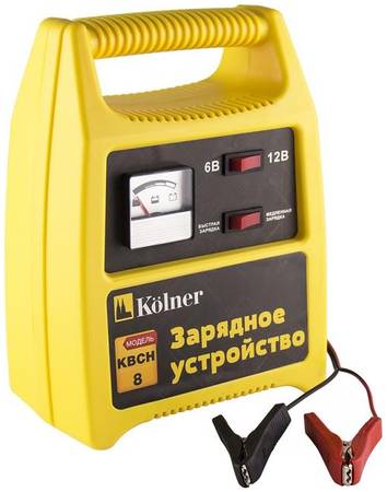 Зарядное устройство Kolner KBCН 8 желто-черный (кн8кбс) 965844448780165