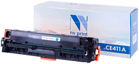 Картридж для лазерного принтера NV Print CE411A голубой, совместимый 965844448784101