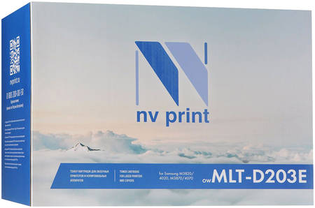 Картридж для лазерного принтера NV Print ML-TD203E, черный NV-ML-TD203E 965844448786077