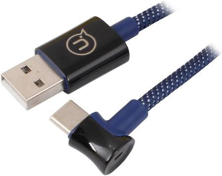 Кабель Usams U13 USB-A/C Smart Power-Off, Blue (УТ000020272) 965844460005883