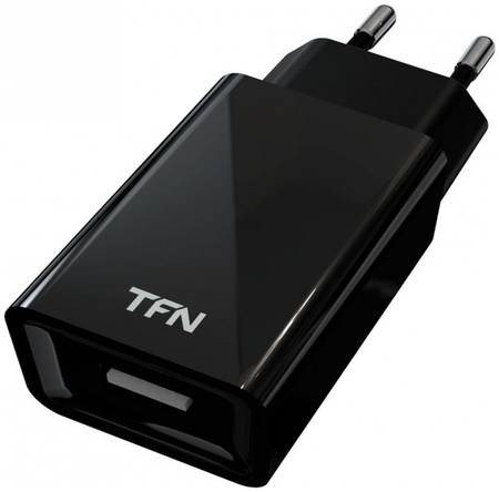 Сетевое зарядное устройство TFN 1 USB, 1 A, (TFN-WC1U1ABK) black 965844460023231