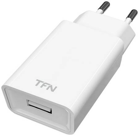 Сетевое зарядное устройство TFN 1 USB, 1 A, (TFN-WC1U1AWH)