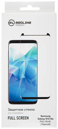 Защитное стекло для смартфона Red Line для Samsung Galaxy S10 lite, FScreen TG FG Black