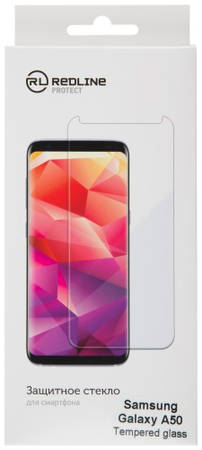 Защитное стекло для смартфона Red Line для Samsung Galaxy A50, tempered glass 965844460078286