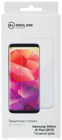 Защитное стекло для смартфона Red Line для Samsung Galaxy J6 Plus (2018), tempered glass 965844460078293