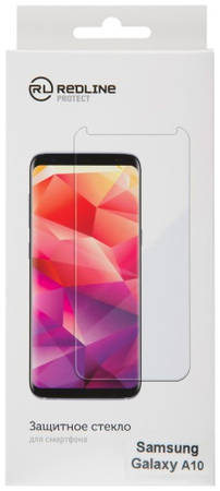 Защитное стекло для смартфона Red Line для Samsung Galaxy A10, tempered glass 965844460078792