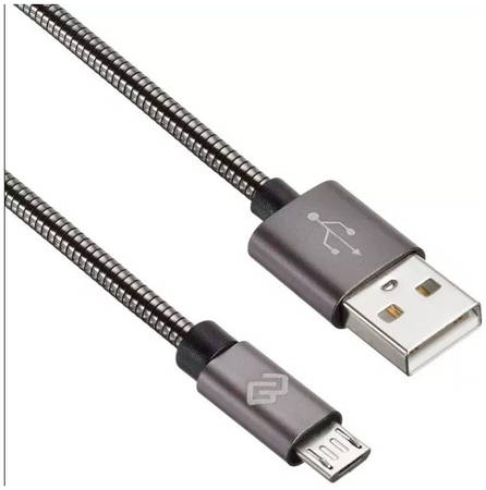 Кабель Digma USB A(m)-micro USB B (m) 1.2м Grey 965844460086201