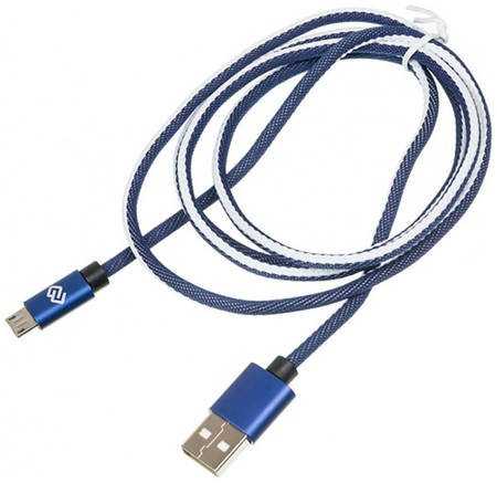 Кабель Digma USB A(m)-micro USB B (m) 1.2м Blue 965844460086202