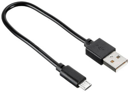 Кабель Digma USB A(m)-micro USB B (m) 0.15м black simple 965844460086214