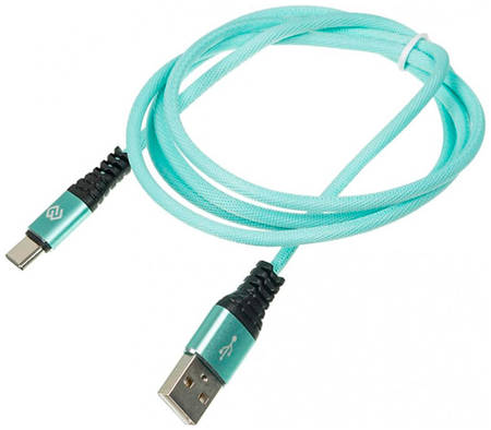 Кабель Digma USB A(m)-USB Type-C (m) 1.2м Light Blue