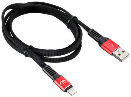Кабель Digma USB A(m)-Lightning (m) 1.2м bl/red 965844460086260