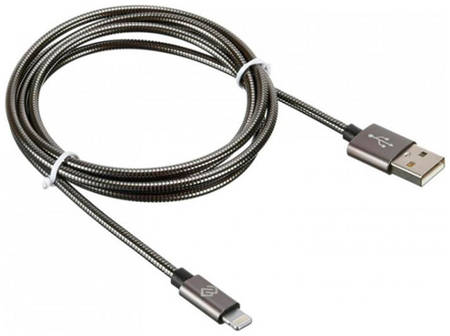 Кабель Digma USB A(m)-Lightning (m) 1.2м Grey 965844460086262