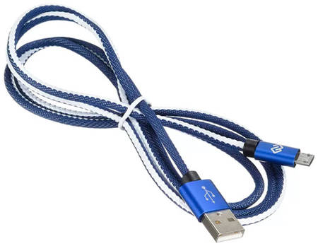 Кабель Digma USB A(m)-Lightning (m) 1.2м Blue