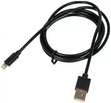 Кабель Digma USB A(m)-Lightning (m) 1.2м black