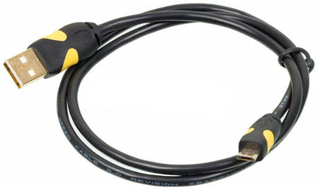 Кабель 2A Smooth connector micro USB B (m)-USB A(m) 0.75м Black 965844460086378