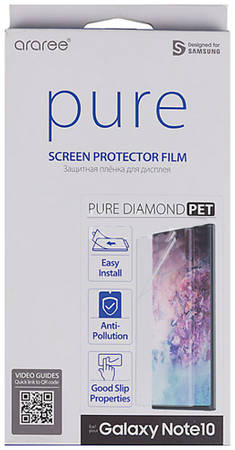 Защитная пленка Samsung araree Pure Diamond для Samsung Galaxy Note 10