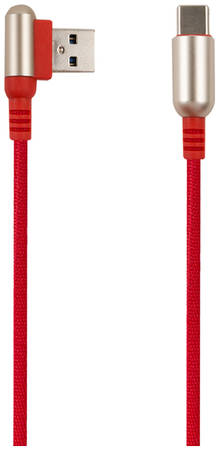 Кабель Red Line Loop USB - Type-C, Red Loop USB - Type-C, красный