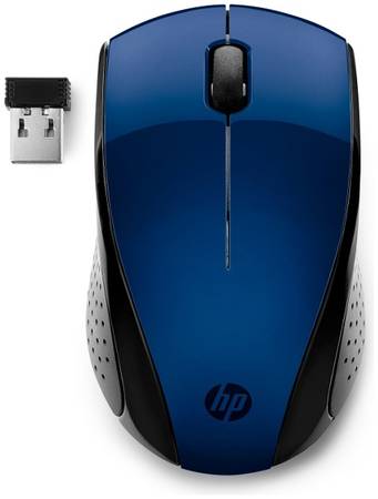 Беспроводная мышь HP 220 Black/Blue (7KX11AA) 965844460117881