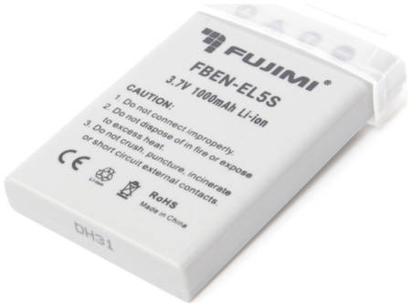 Аккумулятор для фотоаппарата и видеокамеры Fujimi FBEN-EL5S