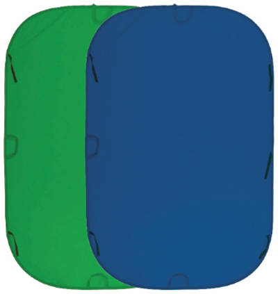 Складной фон хромакей Fujimi FJ 706GB-240/240 синий/зелёный 965844460302240