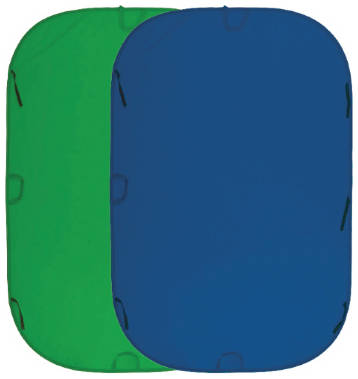 Складной фон хромакей Fujimi FJ 706GB-180/210 синий/зелёный