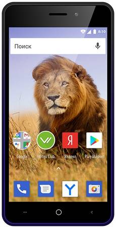 Смартфон Vertex Impress Lion 3G 1/8GB Dark Blue (VRX-VLN3-GDCDBLGR) 965844460311419