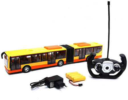 Автобус р/у HK Industries на аккумуляторе желтый 965844460482394