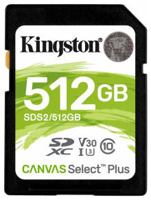 Карта памяти Kingston SDS2/512GB 965844460487060
