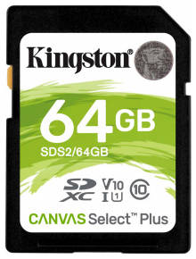 Карта памяти Kingston SDS2/64GB 965844460487061