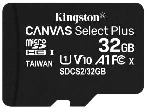 Карта памяти Kingston SDCS2/32GB Canvas Select Plus