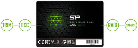 SSD накопитель Silicon Power Ace A56 2.5″ 256 ГБ (SP256GBSS3A56B25) 965844460487988