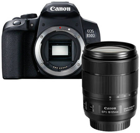 Фотоаппарат зеркальный Canon EOS 850D 18-135mm IS STM