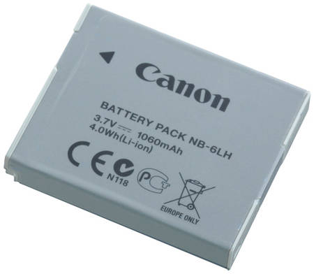Аккумулятор для цифрового фотоаппарата Canon NB-6LH 965844460557083