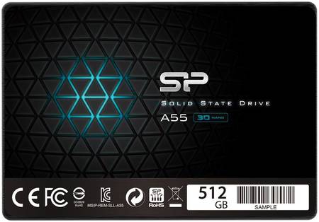 SSD накопитель Silicon Power Ace A55 2.5″ 512 ГБ (SP512GBSS3A55S25)