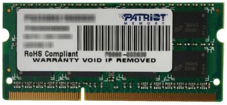 Patriot Memory Оперативная память Patriot 4Gb DDR-III 1600MHz SO-DIMM (PSD34G16002S) Signature Line 965844460572981