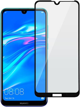 Защитное стекло LuxCase для Huawei Y7 2019 Black 2.5D для Huawei Y7 2019 Black 965844460649918