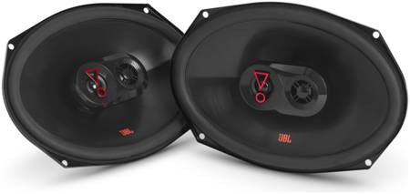 Колонки JBL STAGE 3 9637F , 3-полосная коаксиальная акустика 6x9