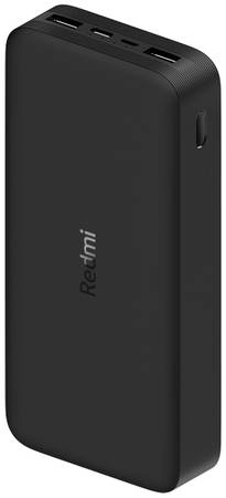 Xiaomi Внешний аккумулятор Mi VXN4305GL Black Redmi Power Bank 10000mAh (VXN4305GL) 965844460758400