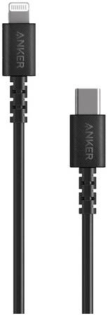 Кабель Anker PowerLine Select Lightning 0,9м Black PowerLine Select USB-C w/Lightning 90 см Black 965844460781651