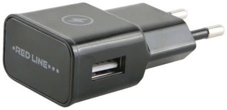 Сетевое зарядное устройство RED LINE NT-1A, 1 USB, 1 A, black 965844460781716