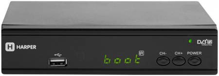 Приемник телевизионный DVB-T2 Harper HDT2-2030 DVB-T2