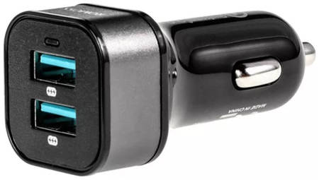 Универс. автомобильная зарядка ROMOSS AU36P 36W с 2 USB с функц быстрой зарядки QC 3.0